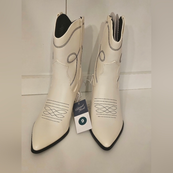 NWT universal thread western boots womens size 9 w/memory foam - Picture 3 of 12